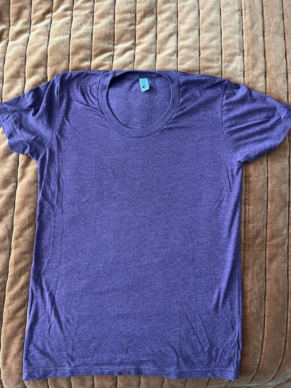 American Apparel The 50 50 shirt heathered plum